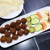 صحن فلافل كبير