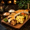 وجبة شاورما عربي